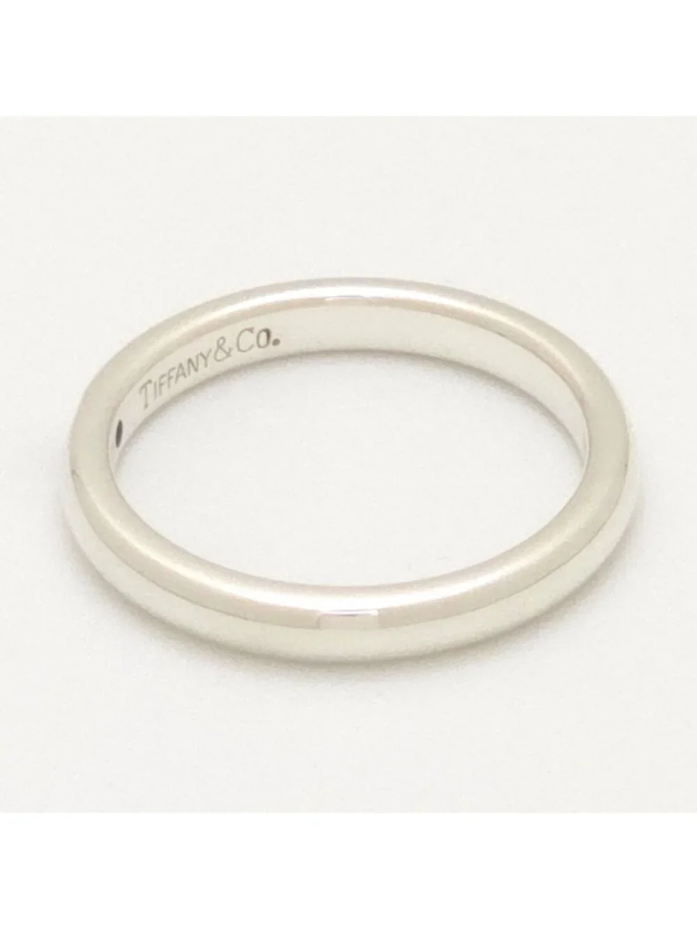 Tiffany & Co Stacking Band Ring Ruby Sterling Silver Elsa Peretti